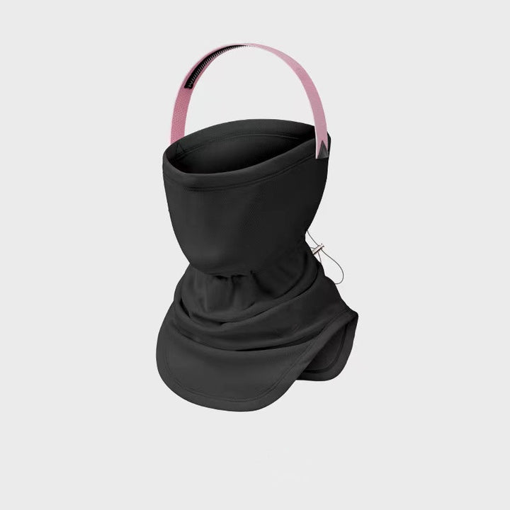 Skidmask för ansiktet med halsskydd, varm och vindtät