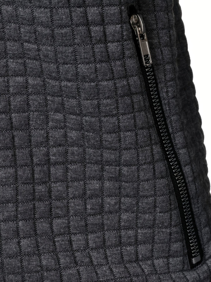 Sullivan | Texturerad Jacka med Ståkrage