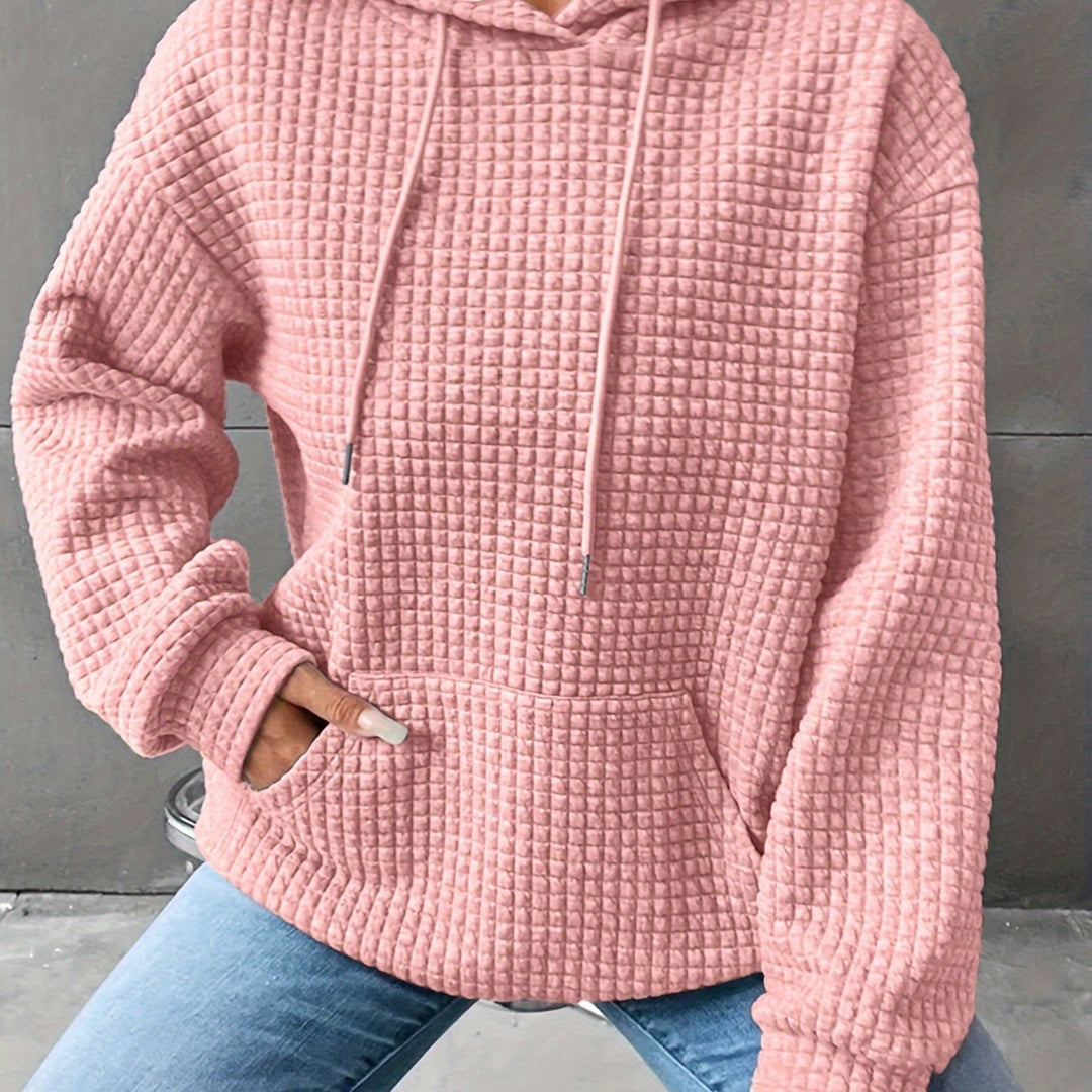 Serena | Mjuk Texturerad Hoodie