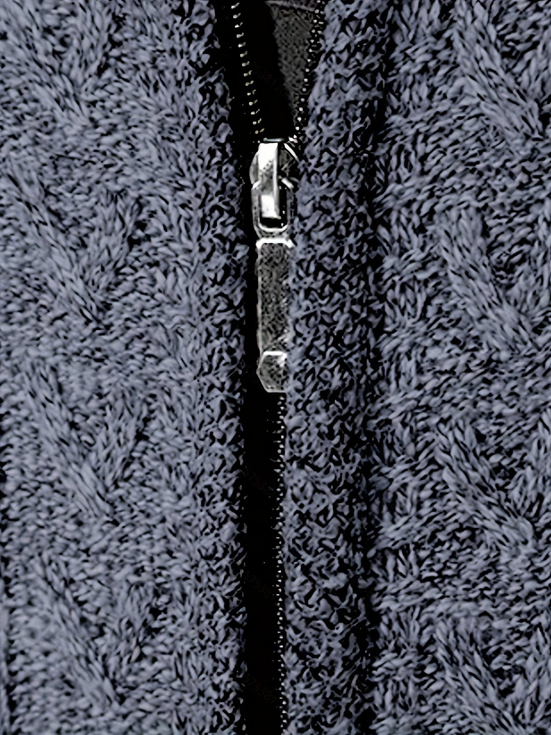 Walter | Texturerad Heldragkedja Cardigan