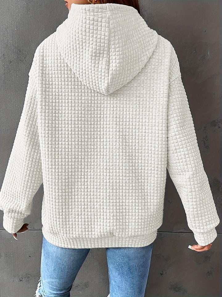 Serena | Mjuk Texturerad Hoodie