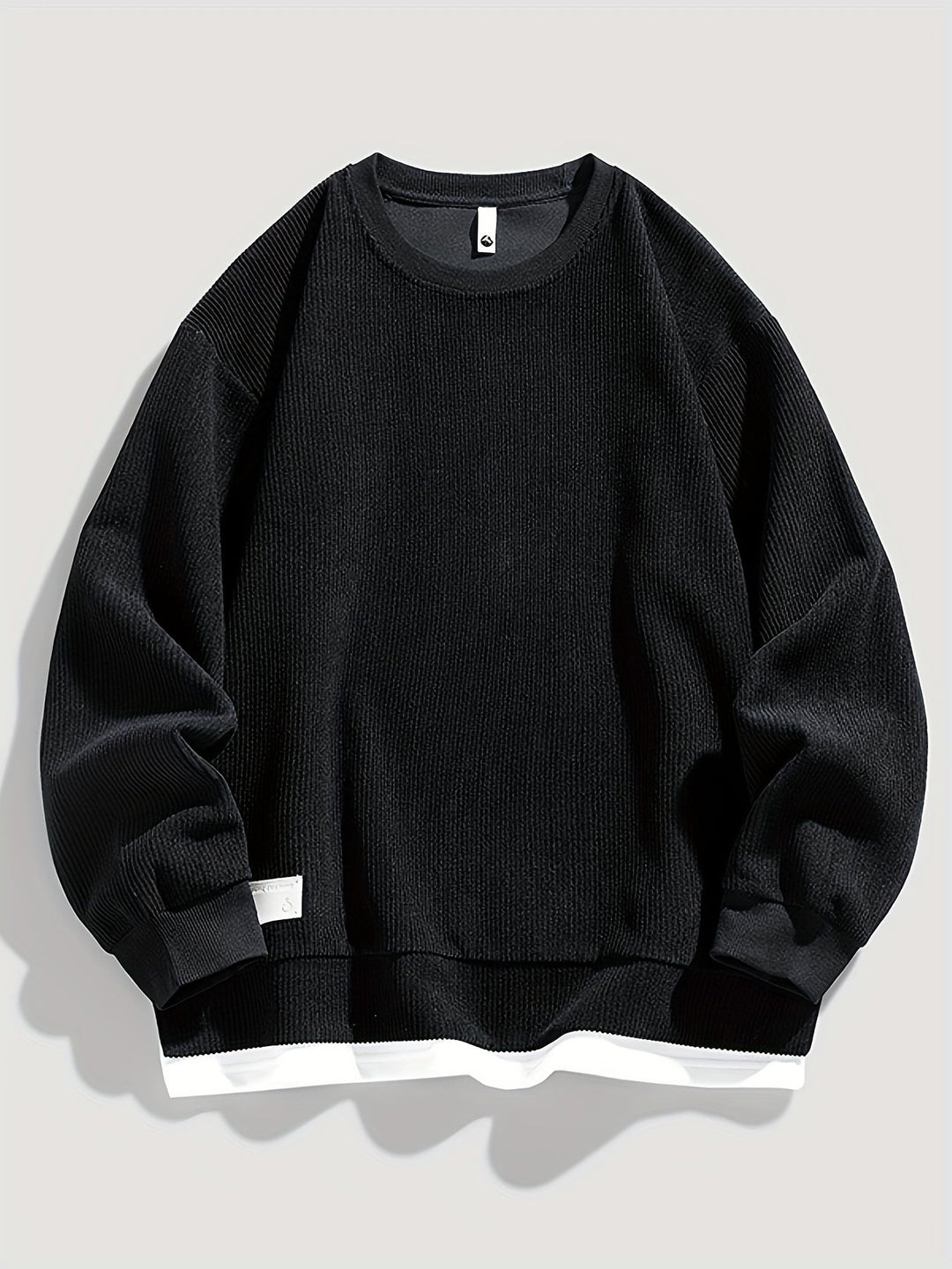 Harvey | Layered Crewneck Sweatshirt