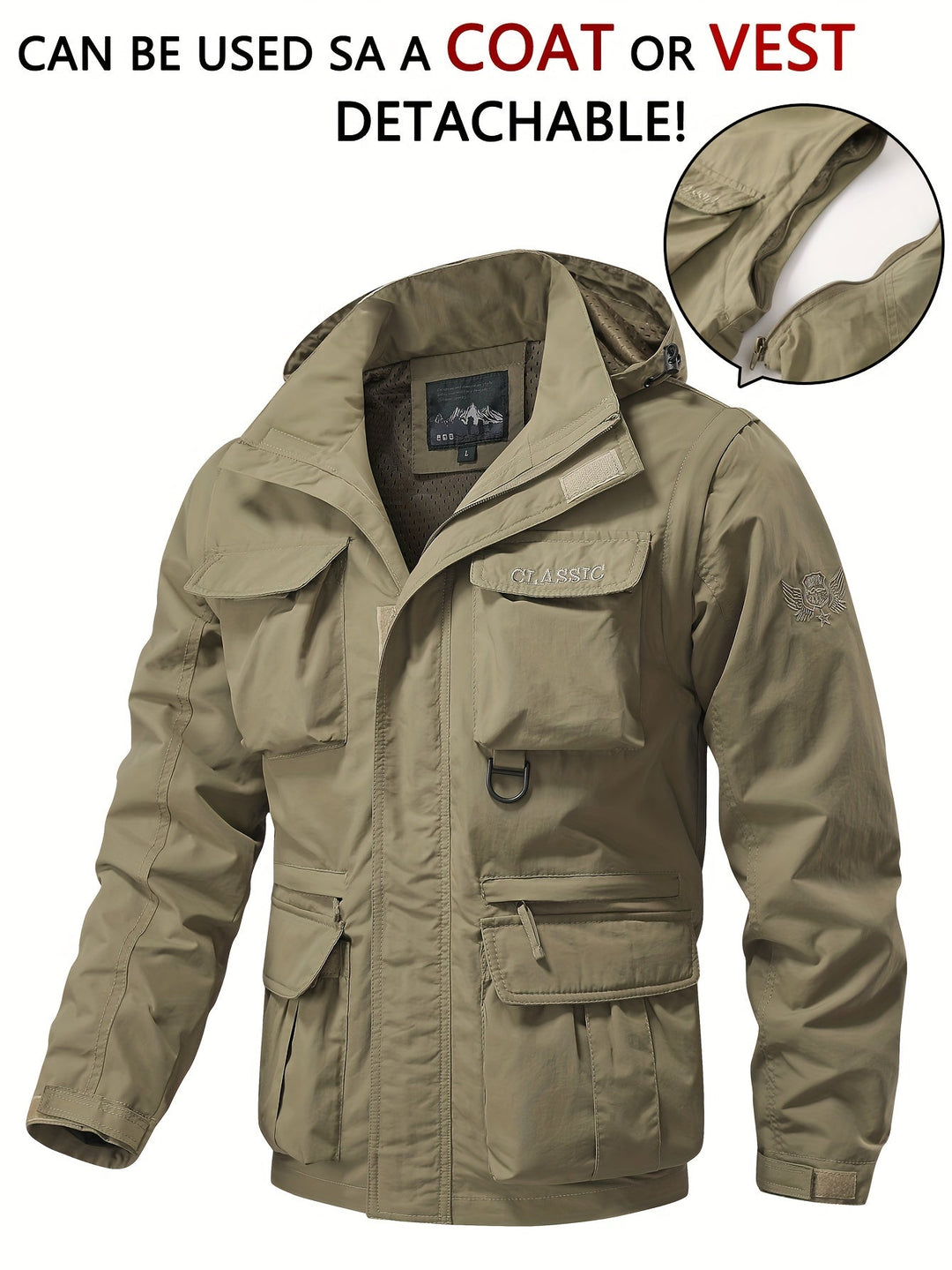 Dexter | Robust Multi-pocket Cargo Jacka
