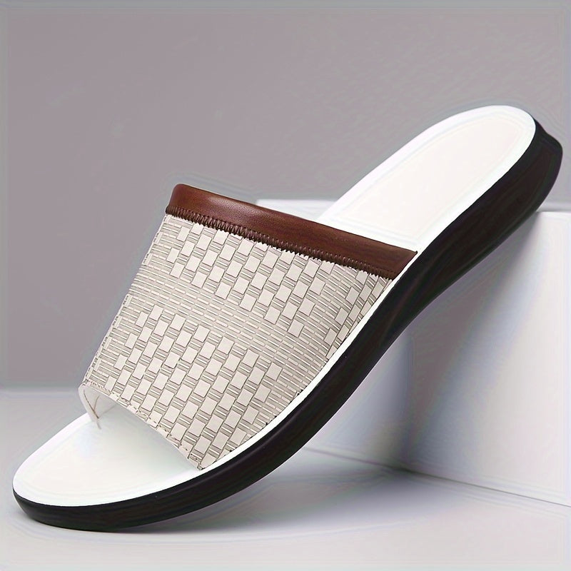 Elliot | Vävd Slide Sandaler