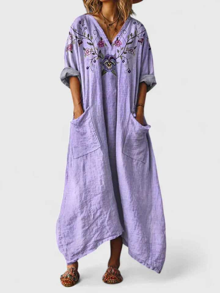 Aurora | Elegant Oversize Fickklänning