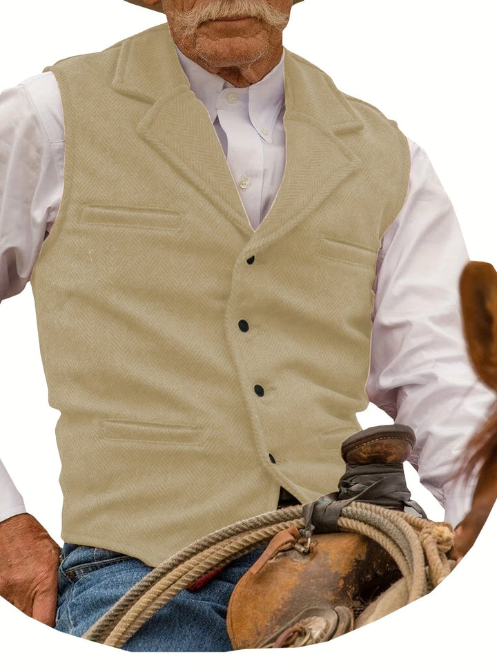 Colton | Heritage Herringbone Västen