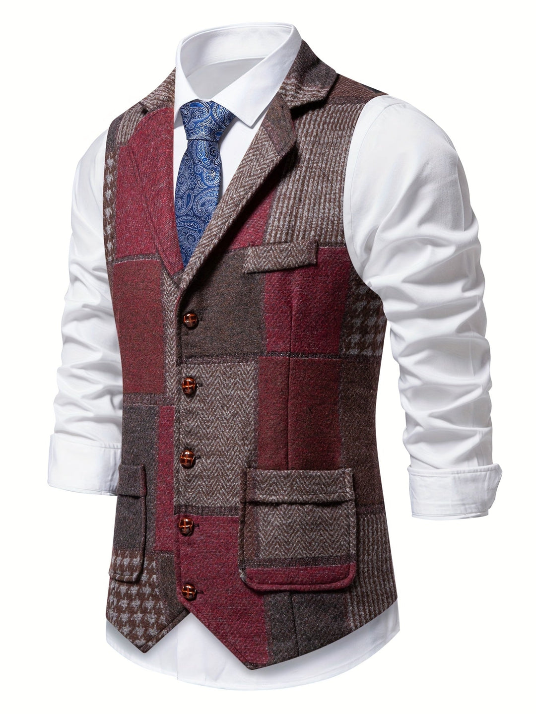 Tobias | Patchwork Skräddarsydd Västar