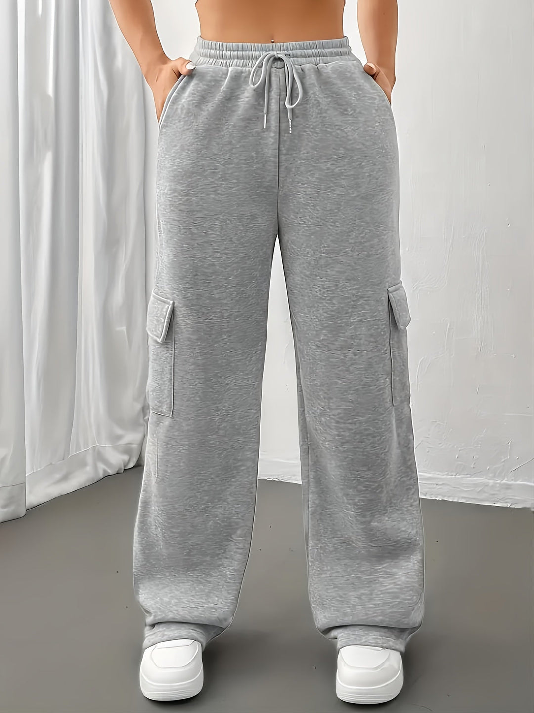 Eloise | Avslappnade Cargo Joggers