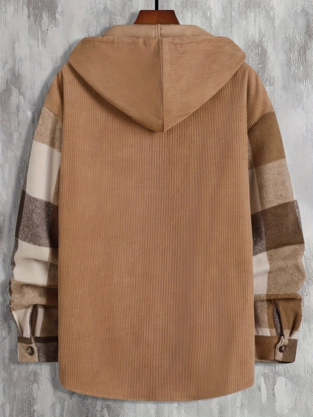 Barnaby | Rutig Huva Overshirt Jacka