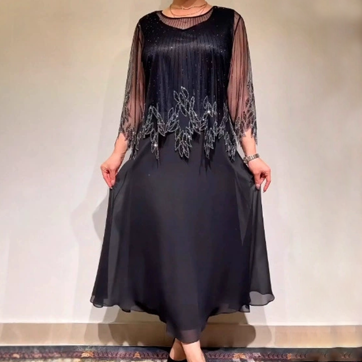 Ava | Stilig Casual Midi Klänning