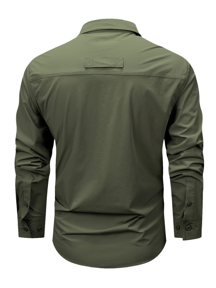 Duncan | Robust Multi-Ficka Cargo Skjorta