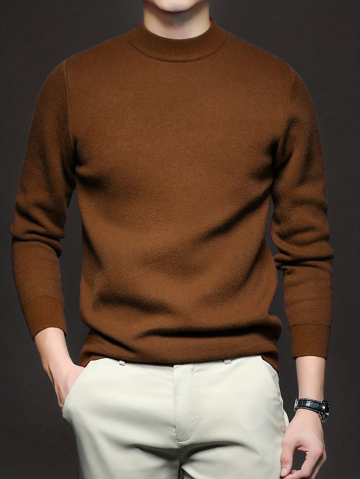 Everett | Raffinerad Höghalssweater