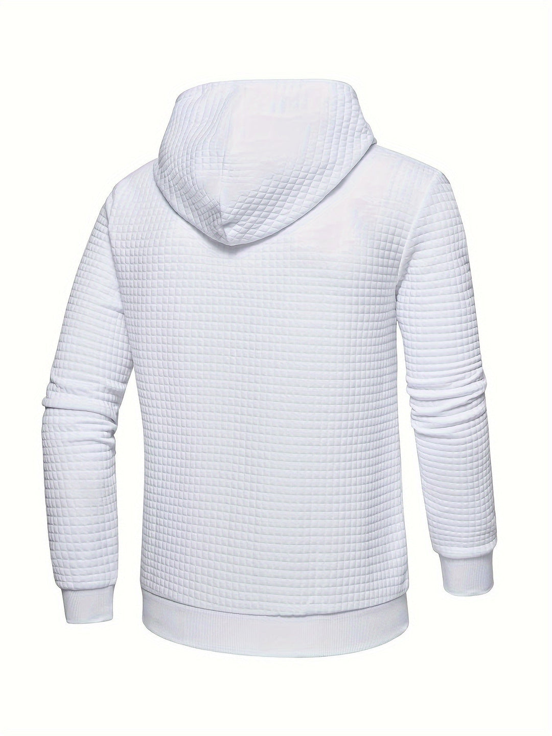 Garrison | Texturerad Huva Pullover Hoodie