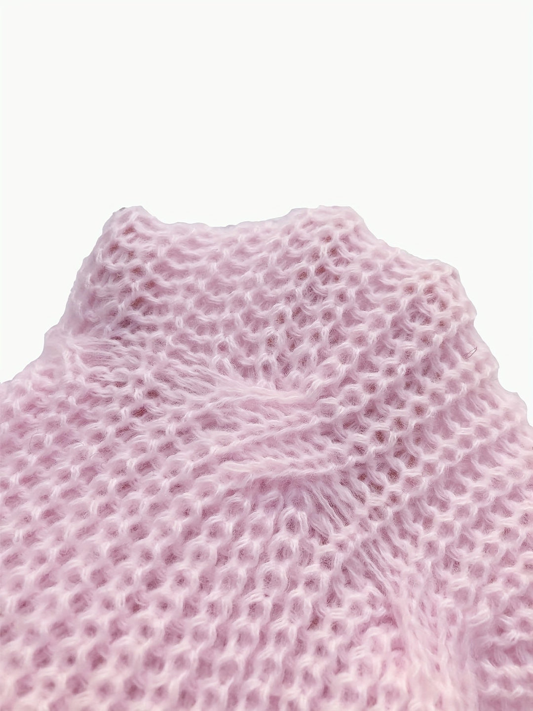 Juniper | Mjuk Cardigan med Båge och Långa Ärmar