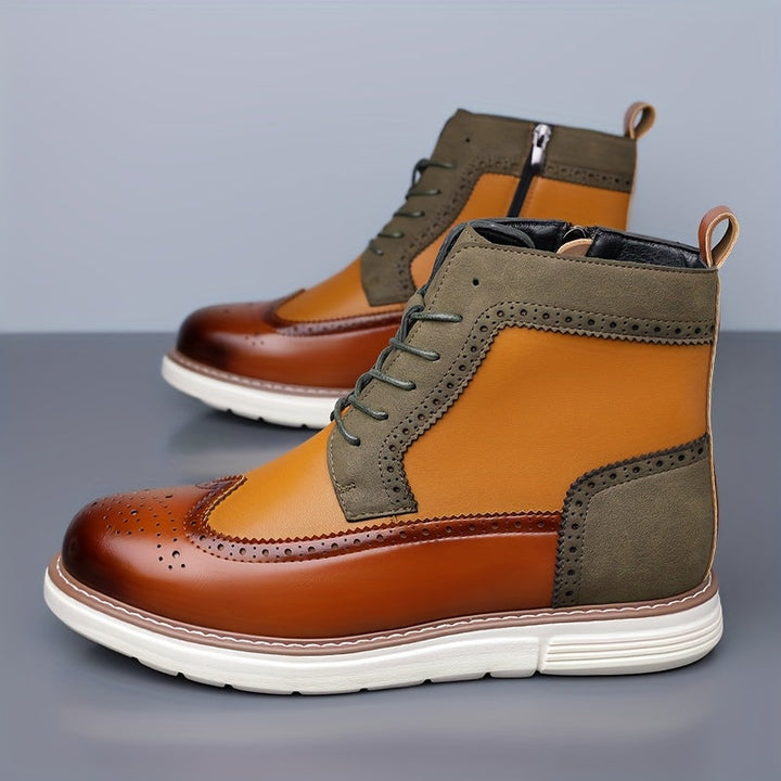 Lawrence | Raffinerade Wingtip Ankelskor