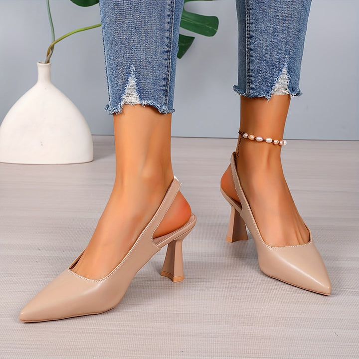 Sophia | Elegant Slingback Spetsiga Klackar
