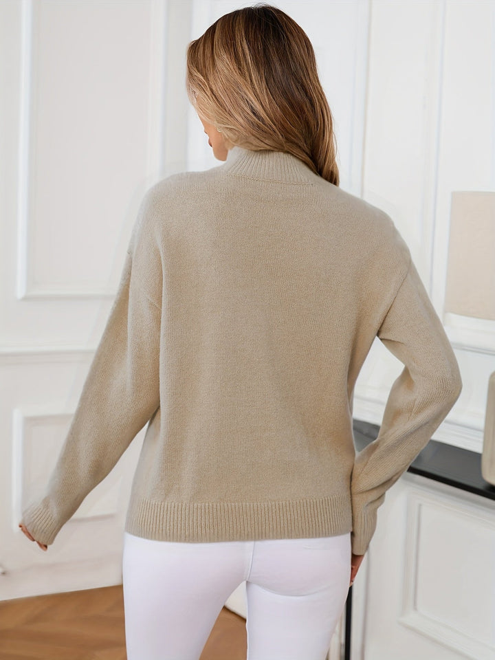 Lorelei | Finstämd Mock Neck Tröja