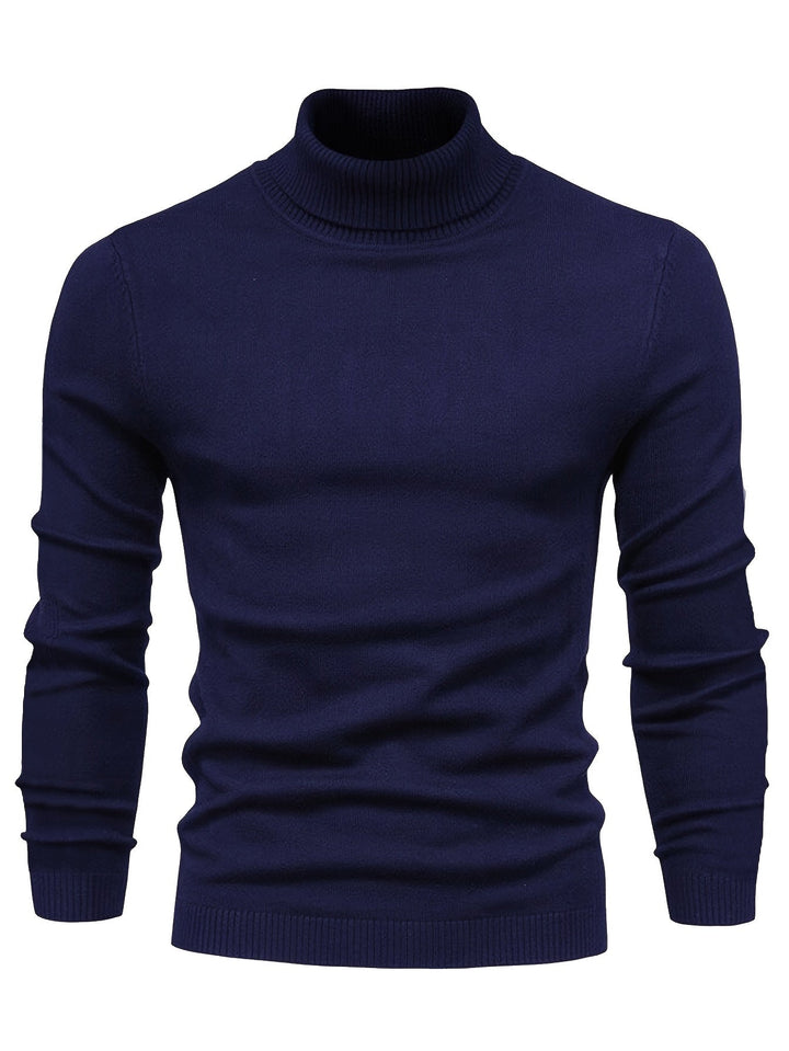 Malcolm | Klassisk Mock-Neck Tröja