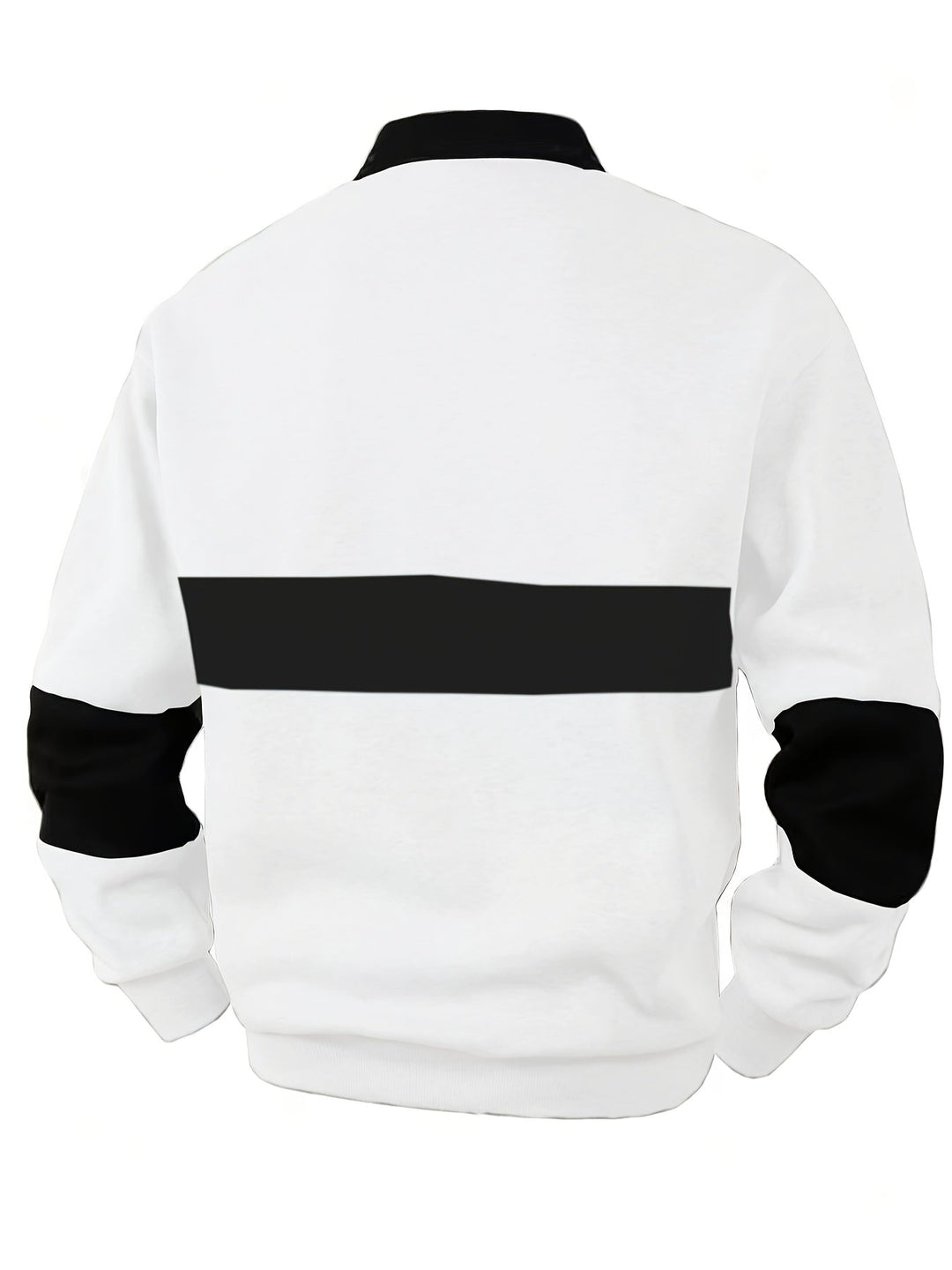 Grayson | Färgblock Långärmad Polo Shirt