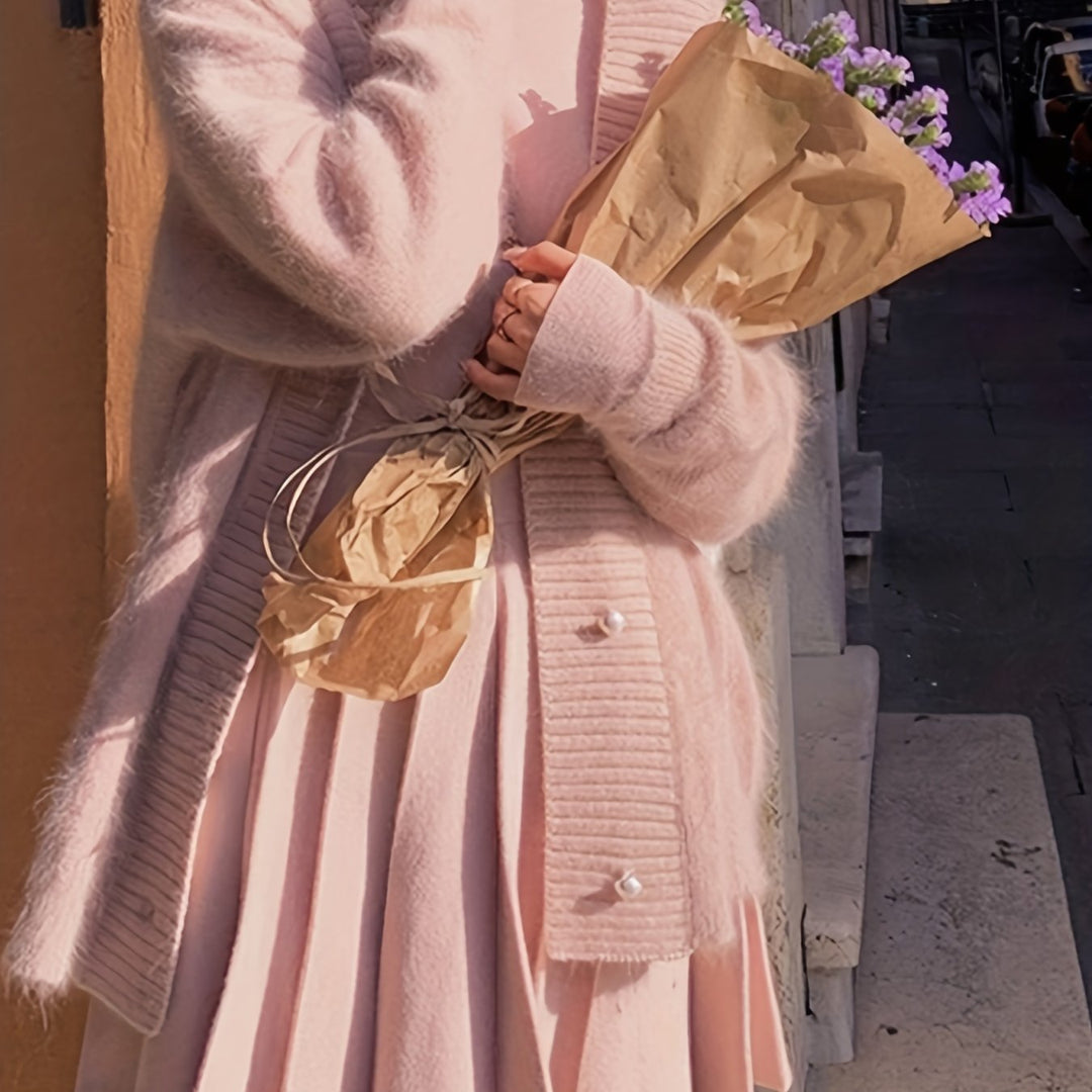 Iris | Mjuk Öppen Framsida Cardigan