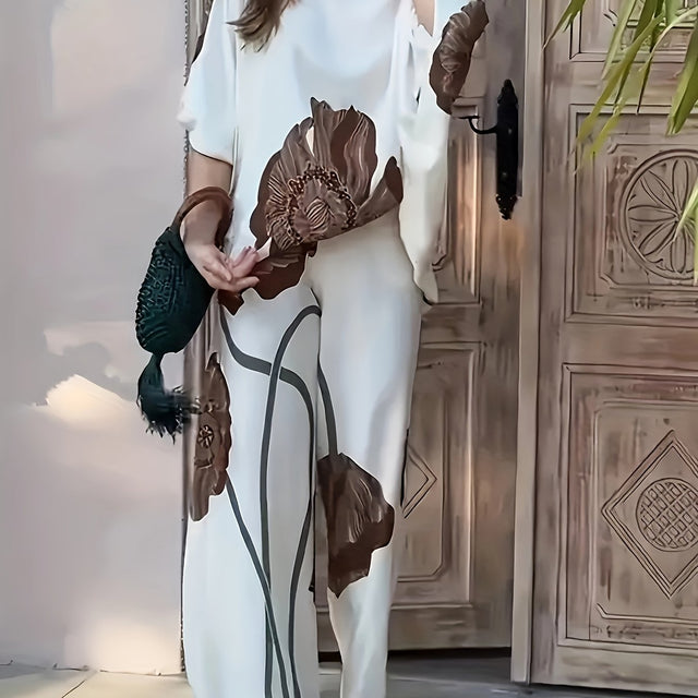Gwyneth | Blommig Vidbenad Set