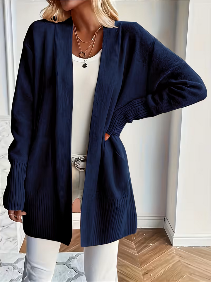Deanna | Avslappnad Öppen Framsida Cardigan