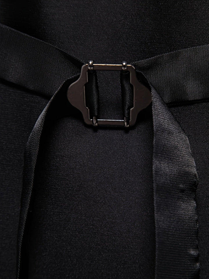 Edmund | Herringbone Enknäppt Väst