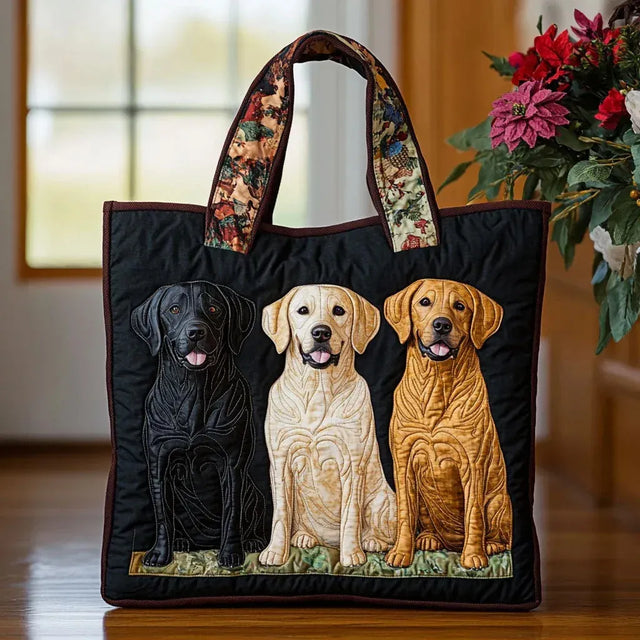 Kimberly | Bedårande Retro Hundkonst Tote-väska