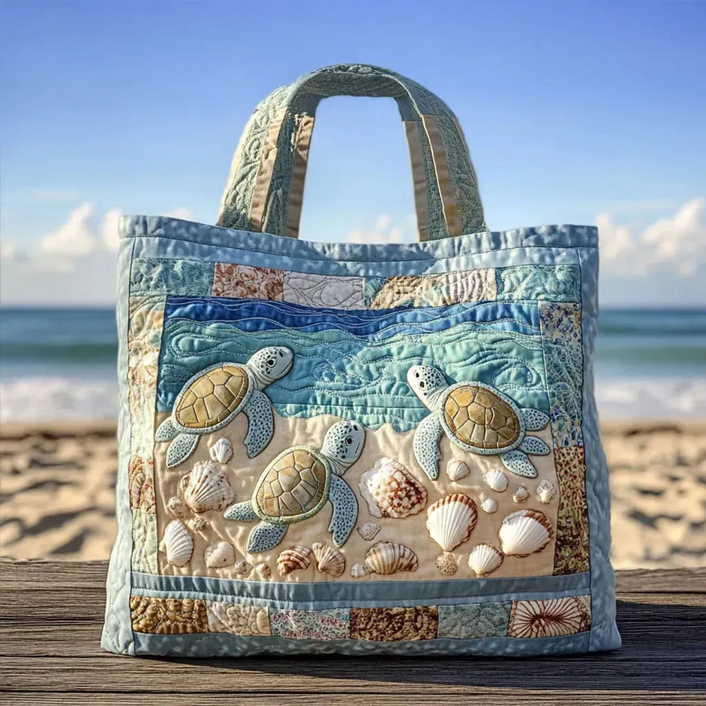 Teresa | Ocean Turtle Art Tote Bag
