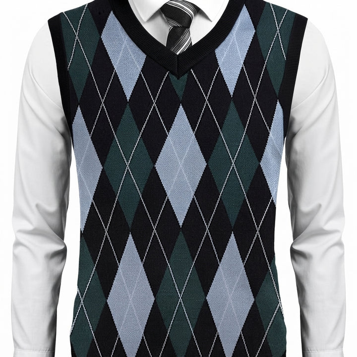 Chandler | Klassisk Argyle Tröja Väster