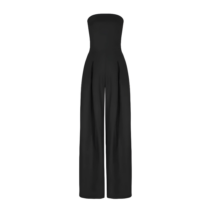 Amilia | Ärm-lös Vid Ben Jumpsuit