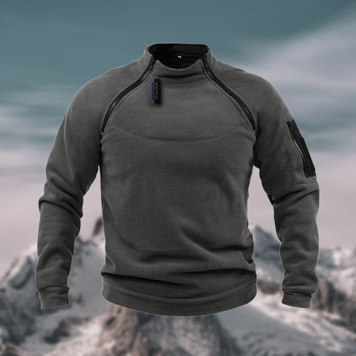 Leonard | Ståkrage Kvartdrag Pullover