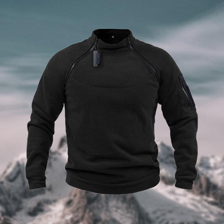 Leonard | Ståkrage Kvartdrag Pullover