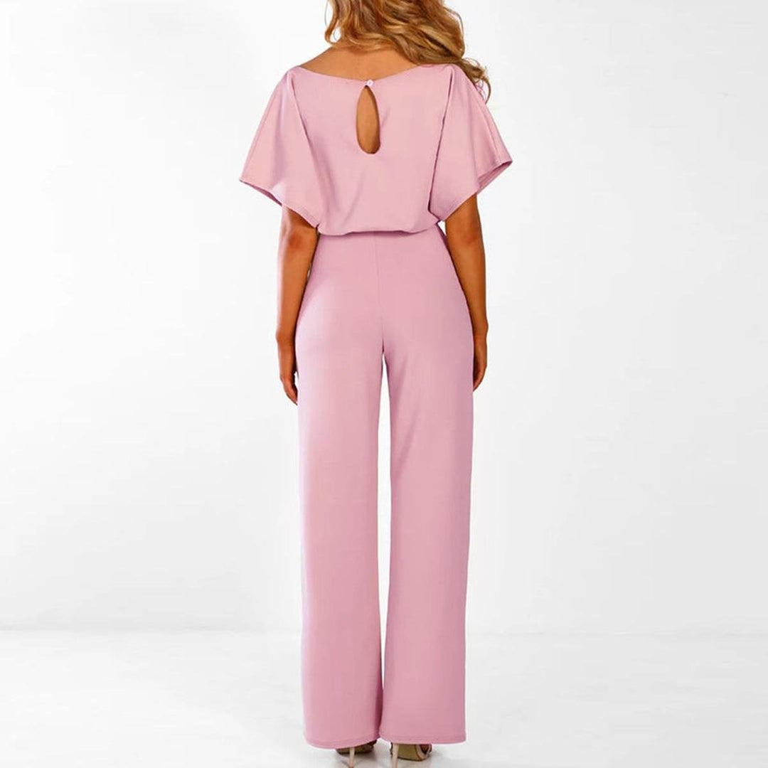 Yolanda | Avslappnad Bälte Jumpsuit