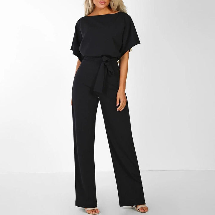 Yolanda | Avslappnad Bälte Jumpsuit