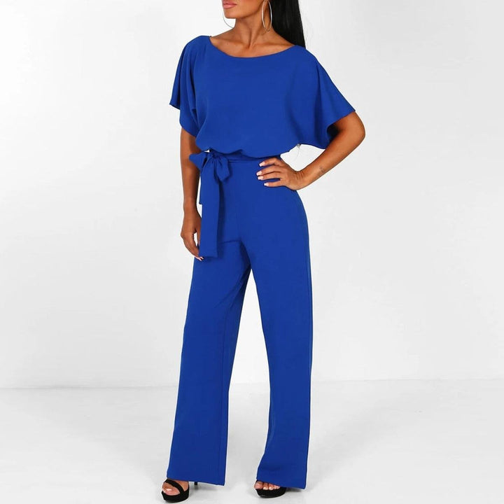 Yolanda | Avslappnad Bälte Jumpsuit