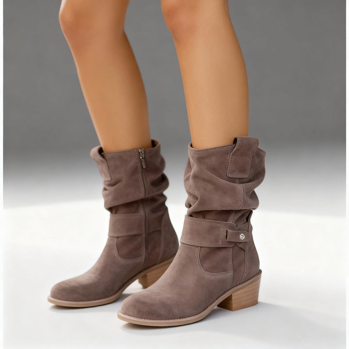 Marlowe | Slouchiga Mid-Calf Stövlar