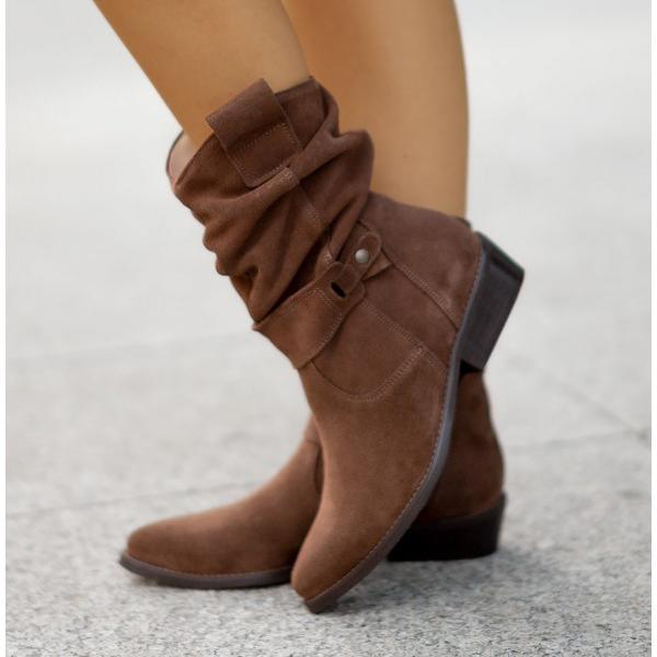 Marlowe | Slouchiga Mid-Calf Stövlar