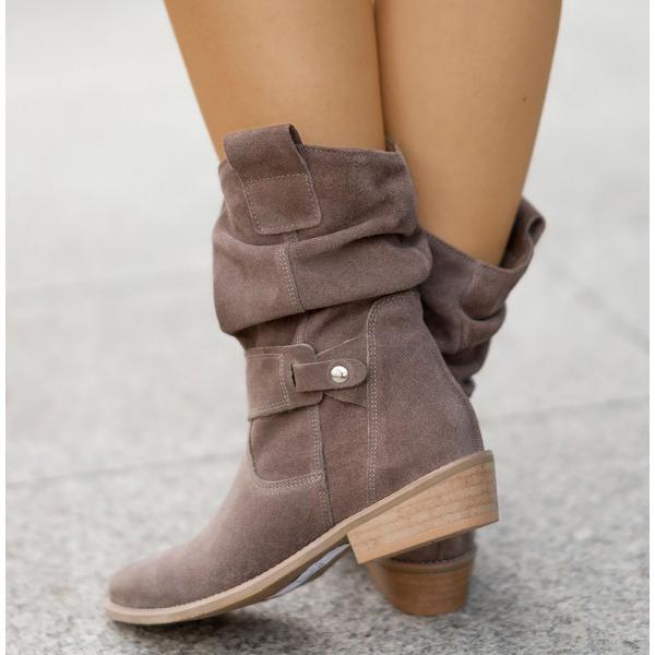 Marlowe | Slouchiga Mid-Calf Stövlar