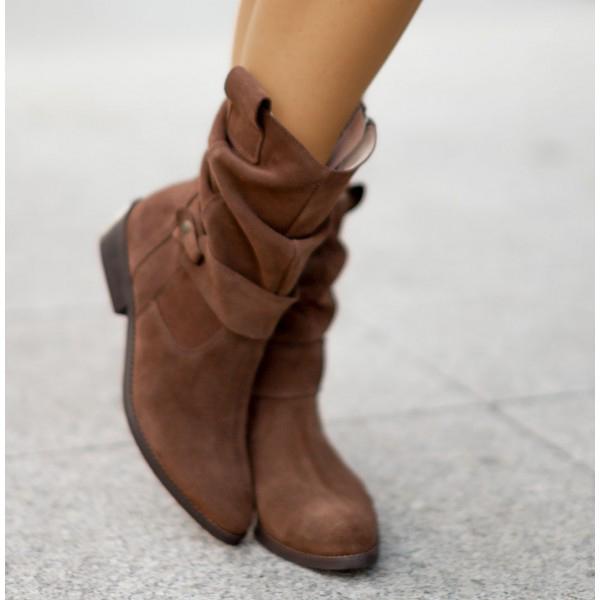 Marlowe | Slouchiga Mid-Calf Stövlar