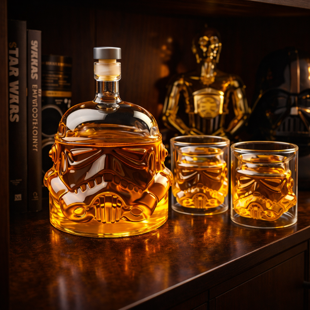 Darren | Whiskyflaskset Flaskan och Glaset