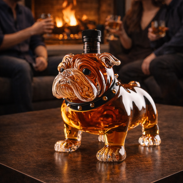 Frank | Whiskyflaska Bulldog Design