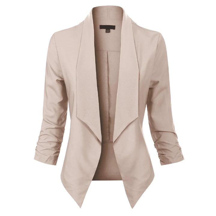 Penelope | Öppen Framskjutande Draperad Blazer
