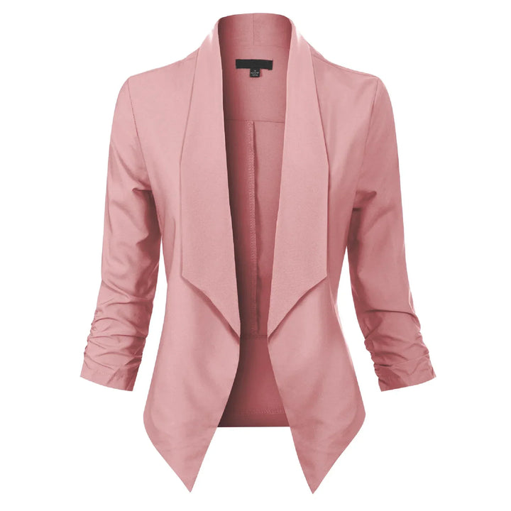 Penelope | Öppen Framskjutande Draperad Blazer