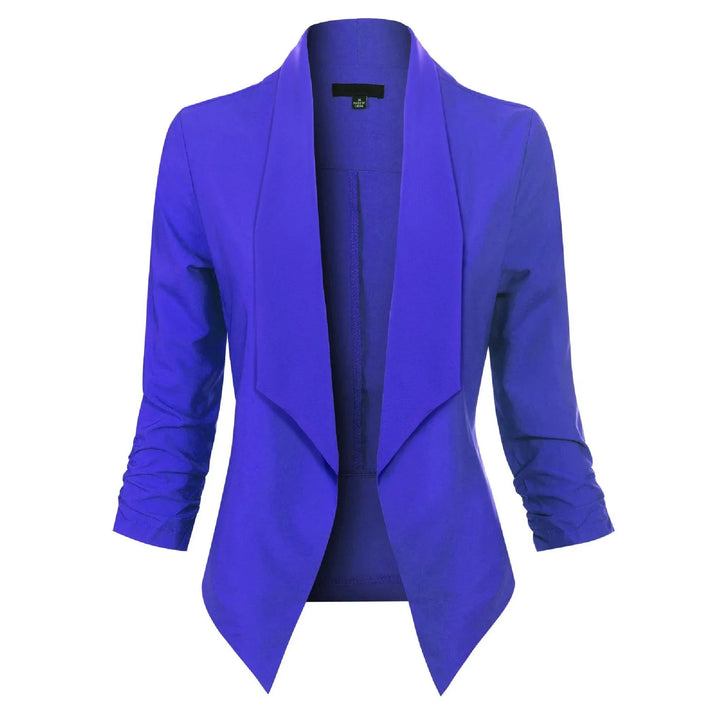 Penelope | Öppen Framskjutande Draperad Blazer