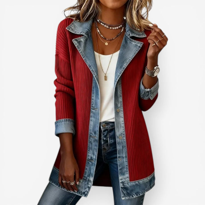Bethany | Elegant Lagerkrage Knappjacka