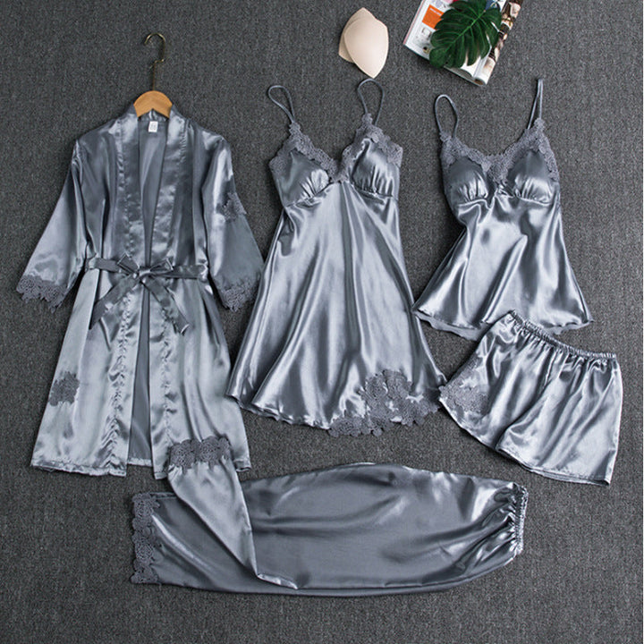 Lorelei | Elegant Lace-Trimmed Pajamaset