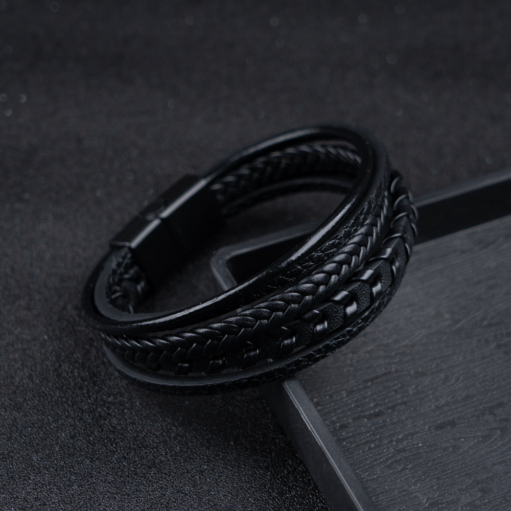 Nolan | Flätad Vikingarmband