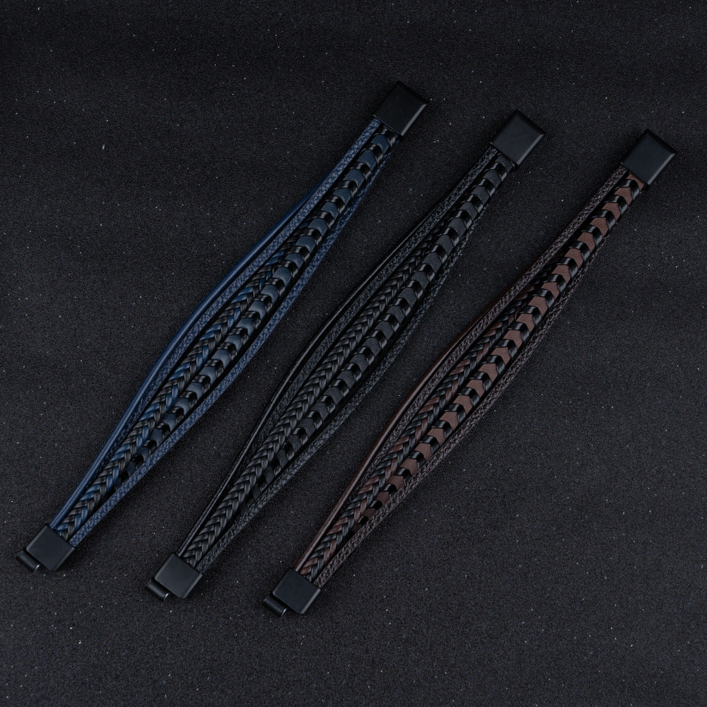 Nolan | Flätad Vikingarmband