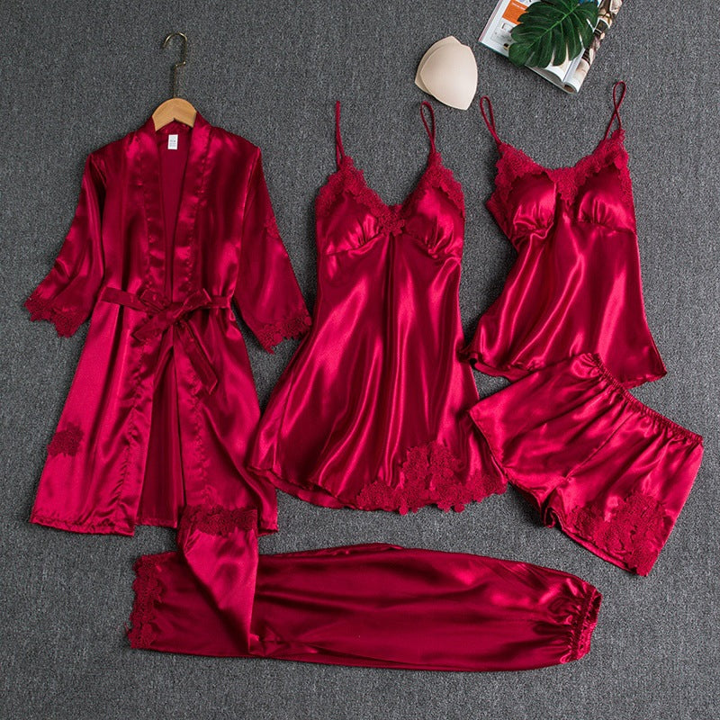 Lorelei | Elegant Lace-Trimmed Pajamaset